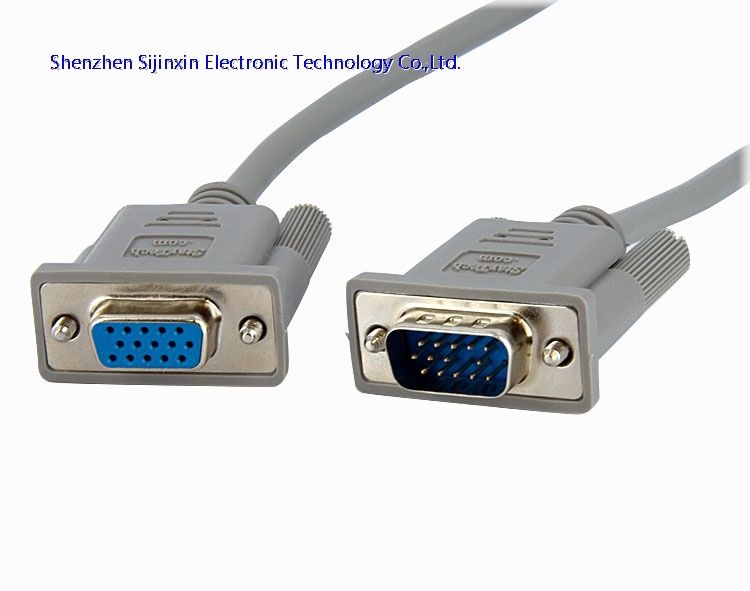 VGA male to female Extension cable