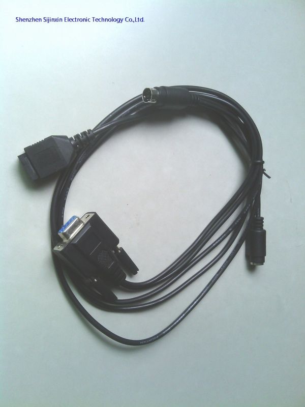DB9 to RJ11+Din POS terminal cable