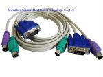 3-in-1 VGA PS/2 KVM cable