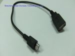 MicroUSB cable with OTG-M/F